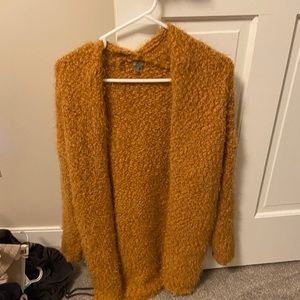 Charlotte Russe fuzzy cardigan